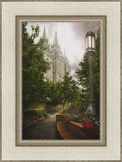 Salt Lake Temple Everglow