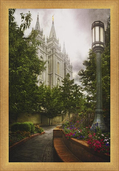 Salt Lake Temple Everglow