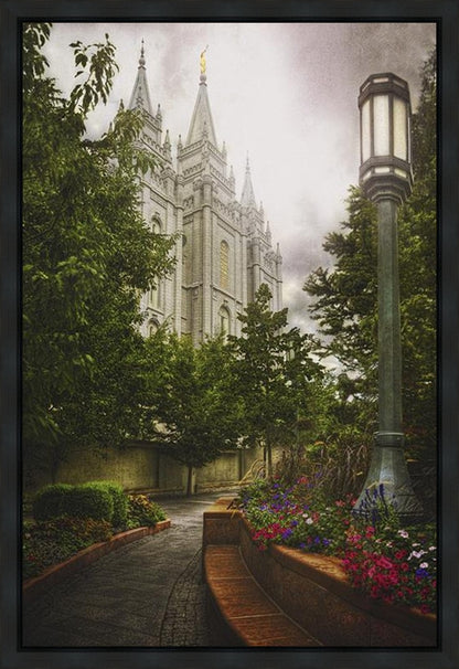 Salt Lake Temple Everglow