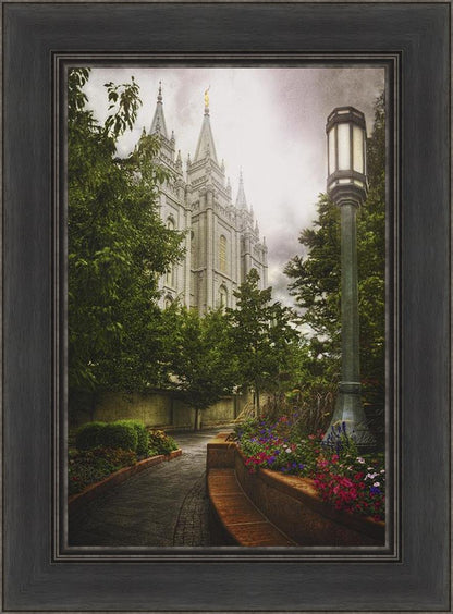 Salt Lake Temple Everglow