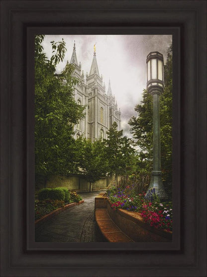 Salt Lake Temple Everglow