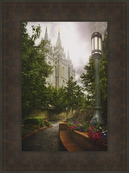 Salt Lake Temple Everglow