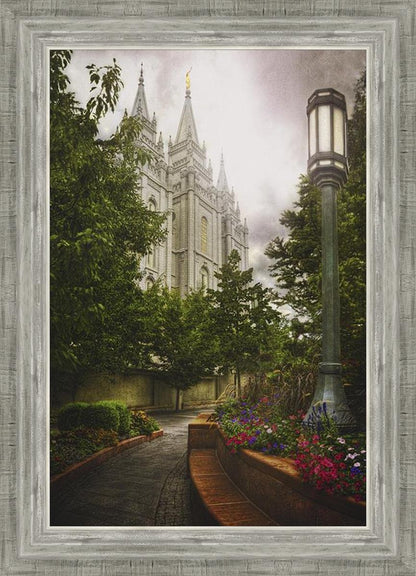 Salt Lake Temple Everglow