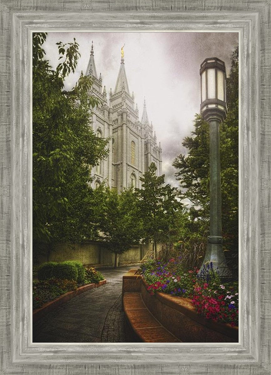 Salt Lake Temple Everglow