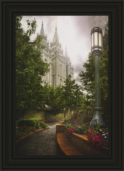Salt Lake Temple Everglow