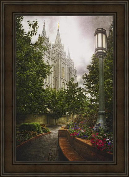 Salt Lake Temple Everglow