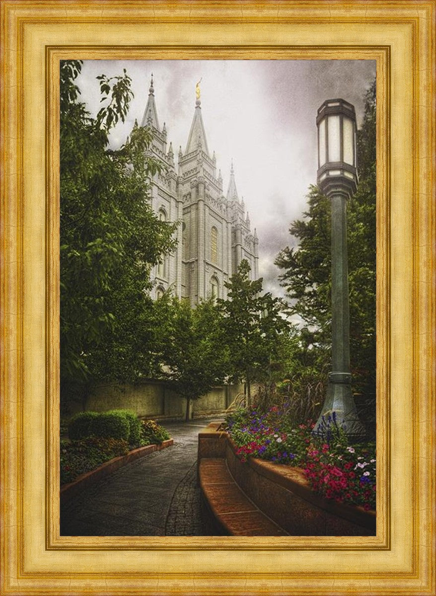 Salt Lake Temple Everglow