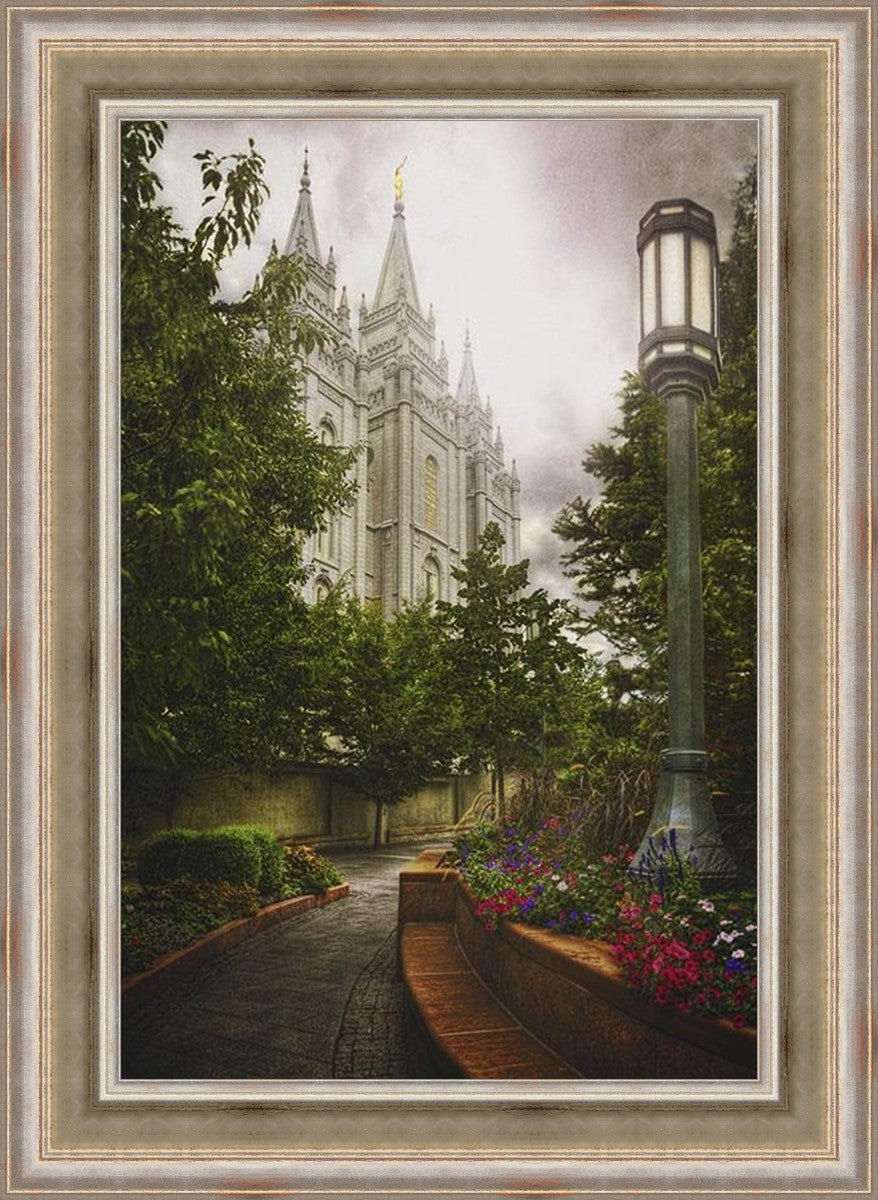 Salt Lake Temple Everglow
