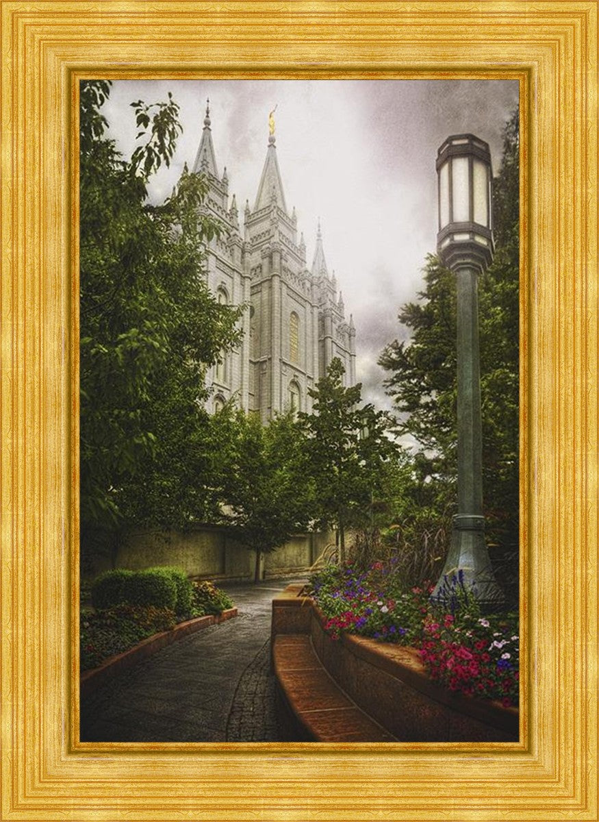 Salt Lake Temple Everglow