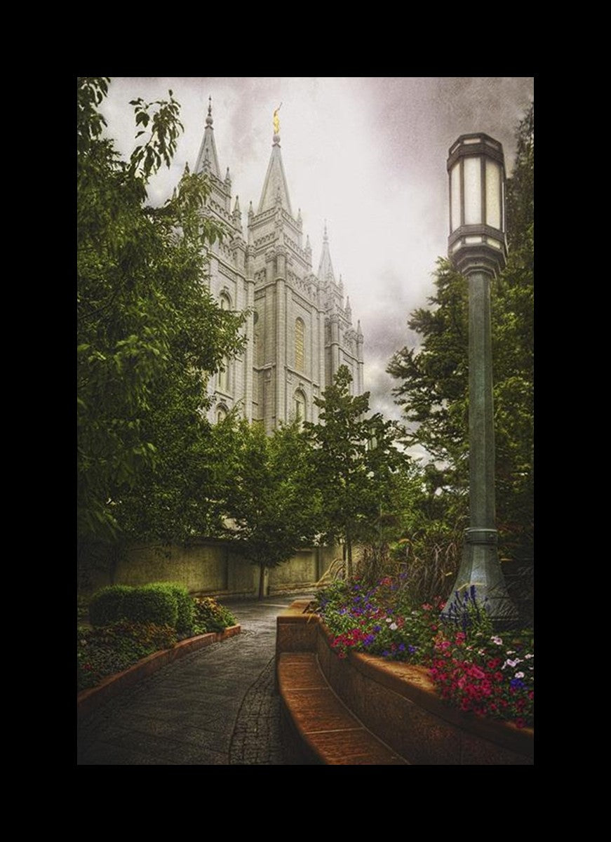 Salt Lake Temple Everglow