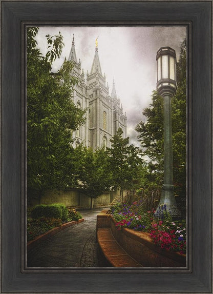 Salt Lake Temple Everglow