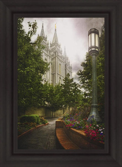 Salt Lake Temple Everglow
