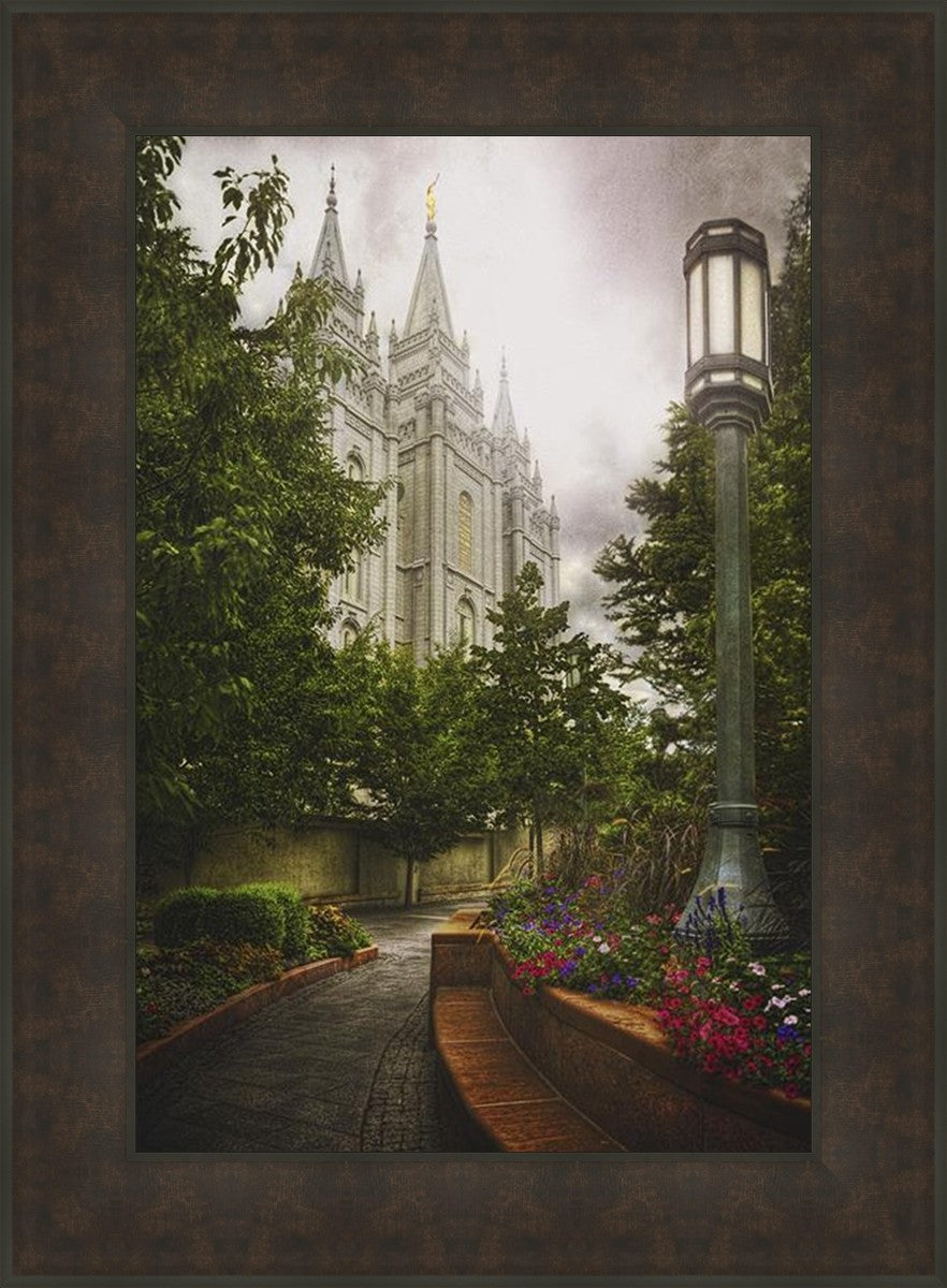 Salt Lake Temple Everglow