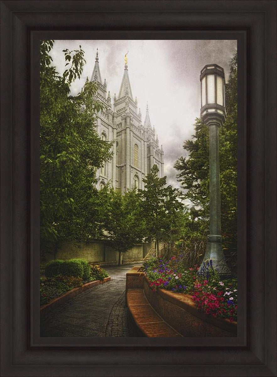 Salt Lake Temple Everglow