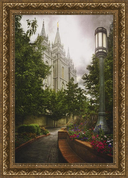 Salt Lake Temple Everglow