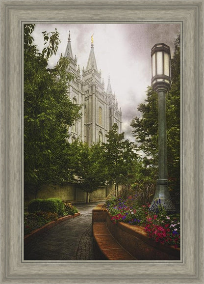 Salt Lake Temple Everglow