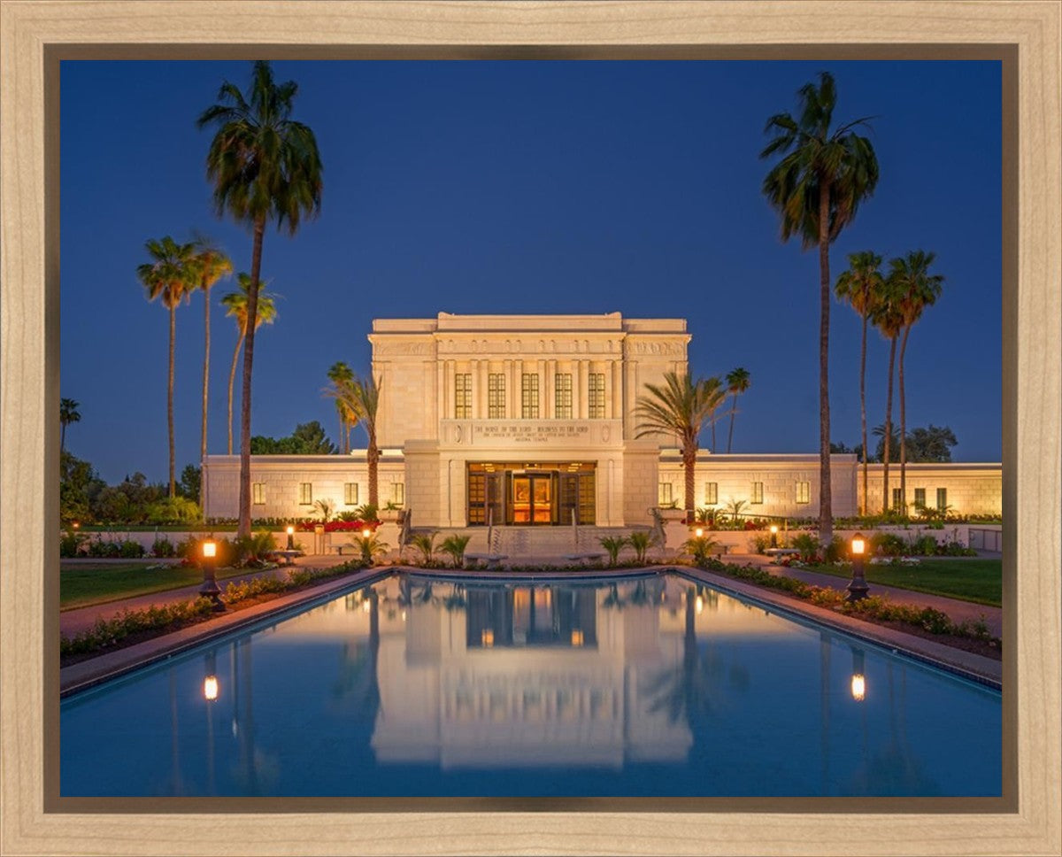 Mesa Night Reflections Gallery Wrap