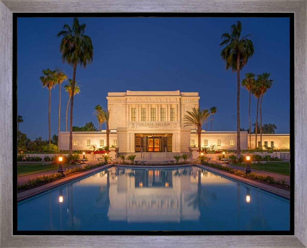 Mesa Night Reflections Gallery Wrap