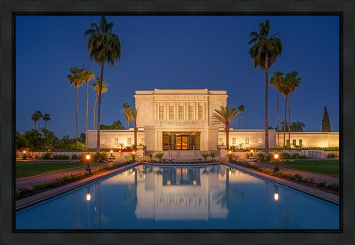 Mesa Night Reflections Gallery Wrap
