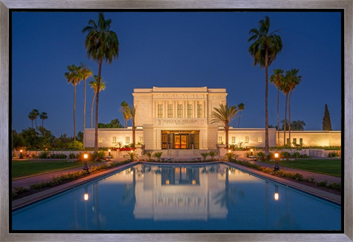 Mesa Night Reflections Gallery Wrap