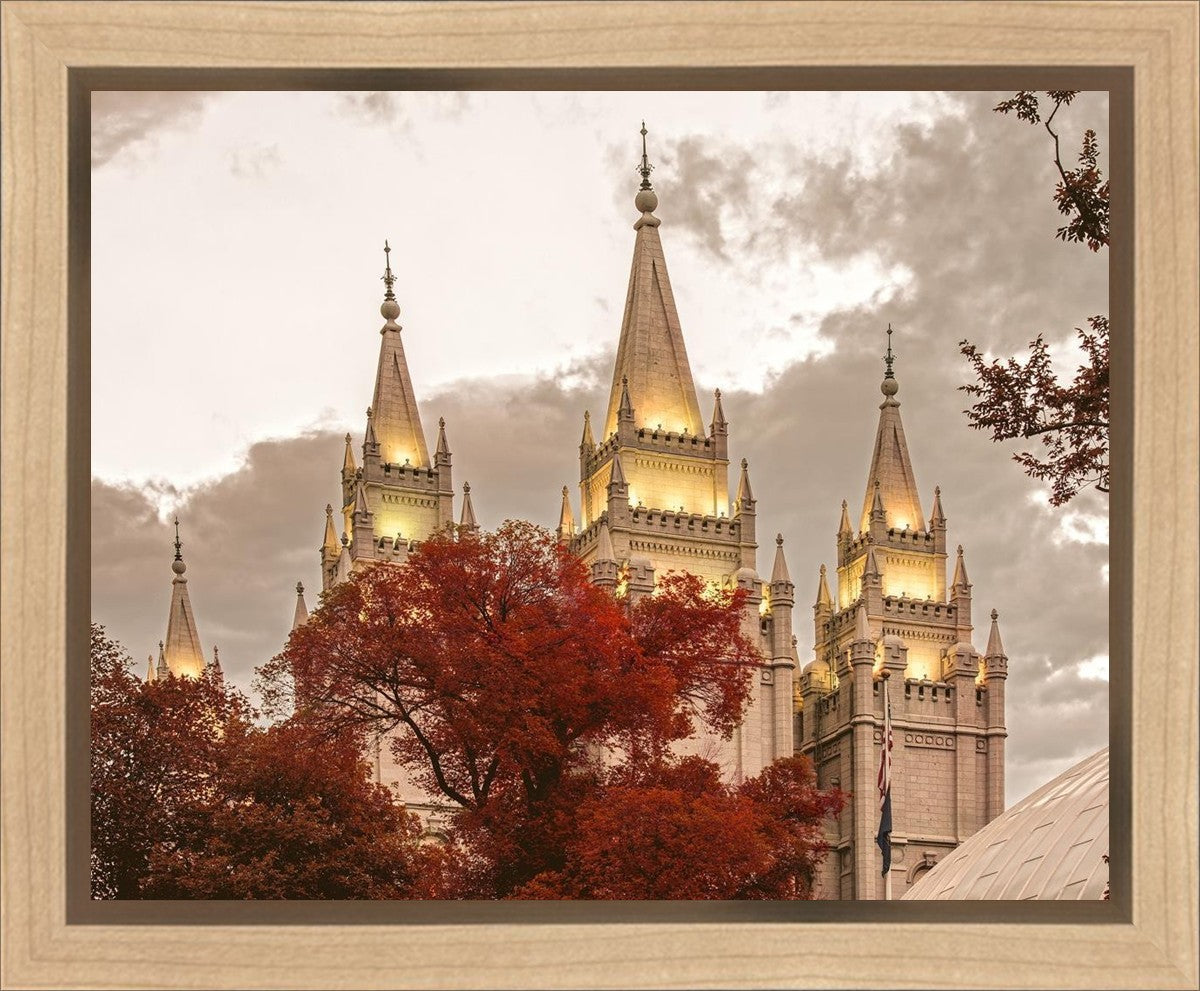 Salt Lake Temple 05 Gallery Wrap