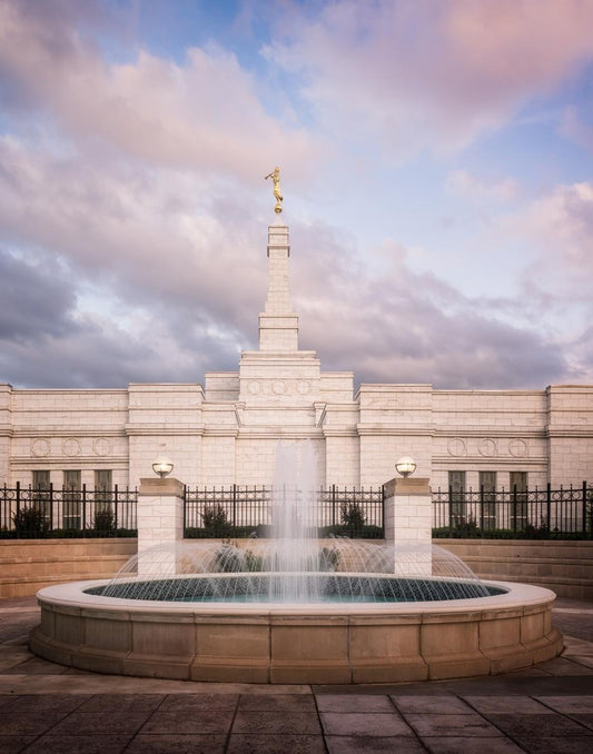 Oklahoma Fountain Gallery Wrap