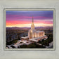 Oquirrh Mountain Pink Sunset Aerial