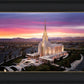 Oquirrh Mountain Pink Sunset Aerial
