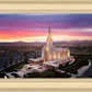 Oquirrh Mountain Pink Sunset Aerial