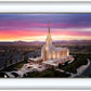 Oquirrh Mountain Pink Sunset Aerial
