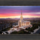 Oquirrh Mountain Pink Sunset Aerial