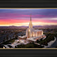 Oquirrh Mountain Pink Sunset Aerial