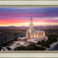 Oquirrh Mountain Pink Sunset Aerial