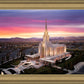 Oquirrh Mountain Pink Sunset Aerial