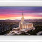 Oquirrh Mountain Pink Sunset Aerial