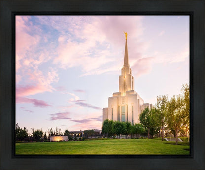 Oquirrh Mountain Pastel Sunset
