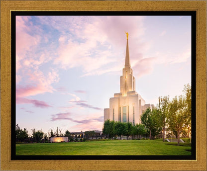 Oquirrh Mountain Pastel Sunset