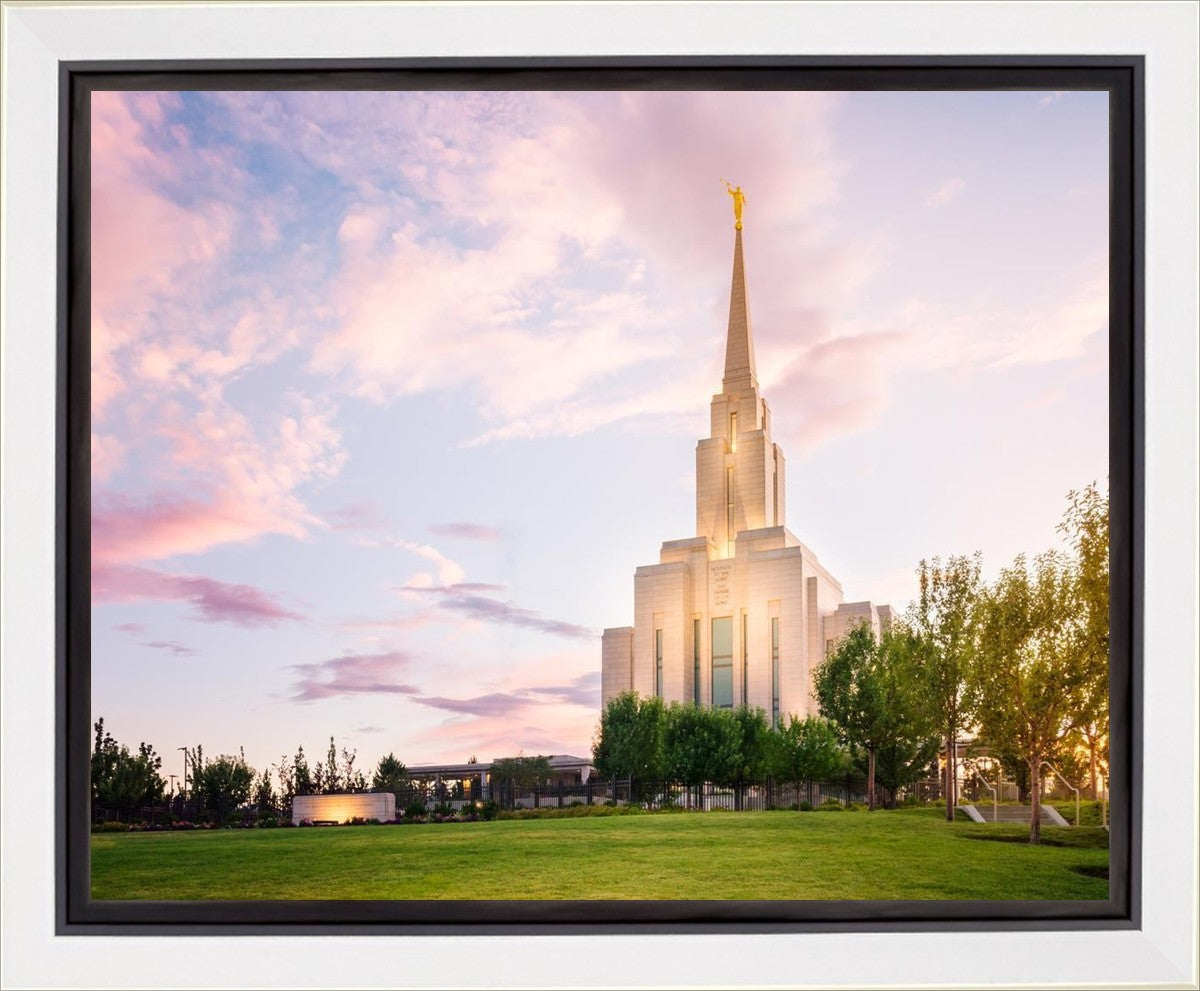 Oquirrh Mountain Pastel Sunset