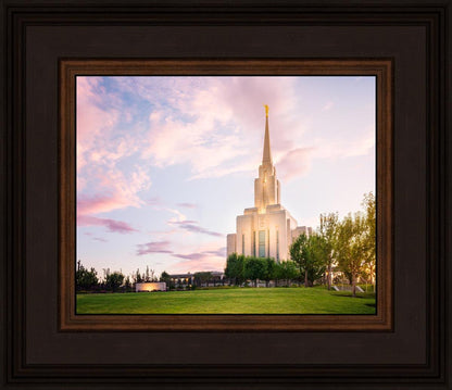 Oquirrh Mountain Pastel Sunset