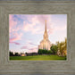 Oquirrh Mountain Pastel Sunset