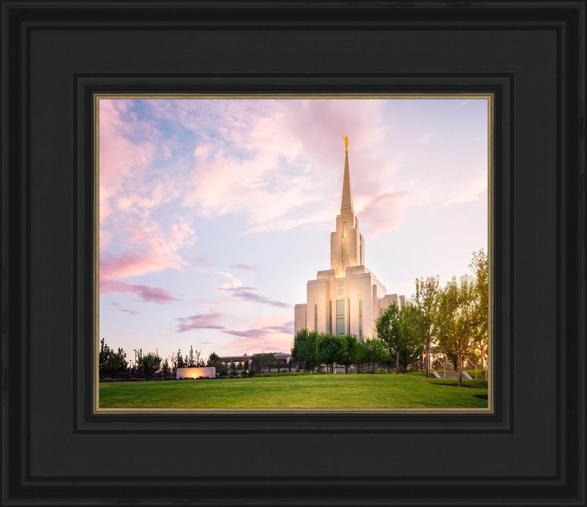 Oquirrh Mountain Pastel Sunset