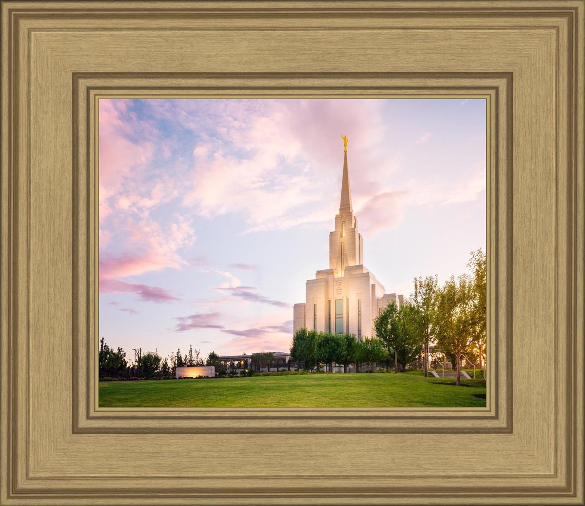 Oquirrh Mountain Pastel Sunset