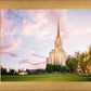 Oquirrh Mountain Pastel Sunset