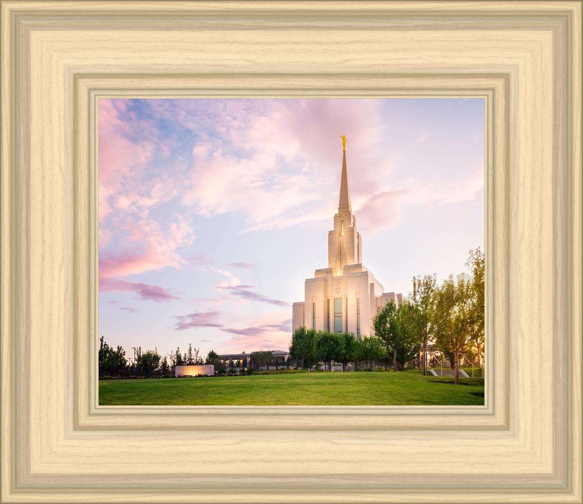 Oquirrh Mountain Pastel Sunset