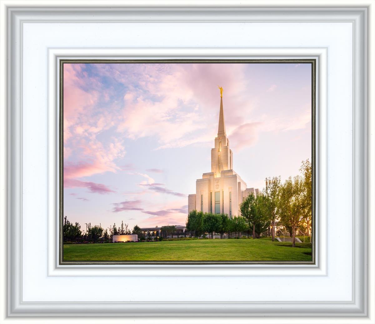 Oquirrh Mountain Pastel Sunset