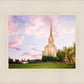 Oquirrh Mountain Pastel Sunset