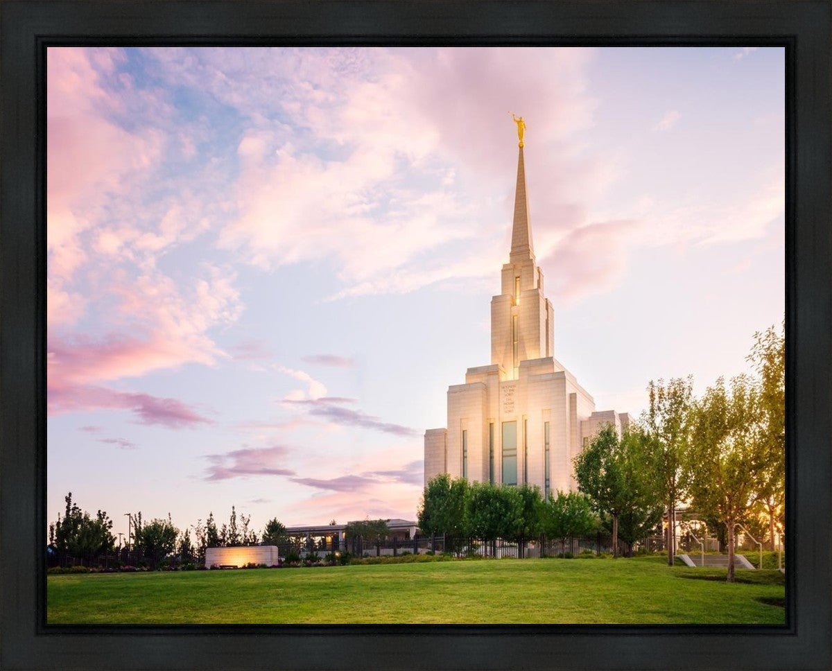 Oquirrh Mountain Pastel Sunset