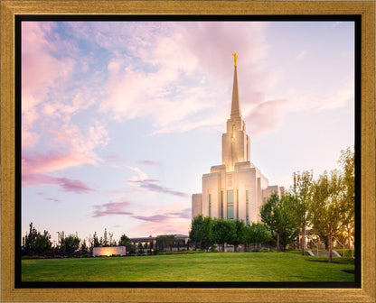 Oquirrh Mountain Pastel Sunset