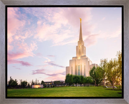 Oquirrh Mountain Pastel Sunset