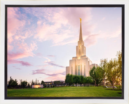 Oquirrh Mountain Pastel Sunset